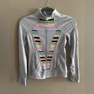 Ivivva Gray and Pink Jacket